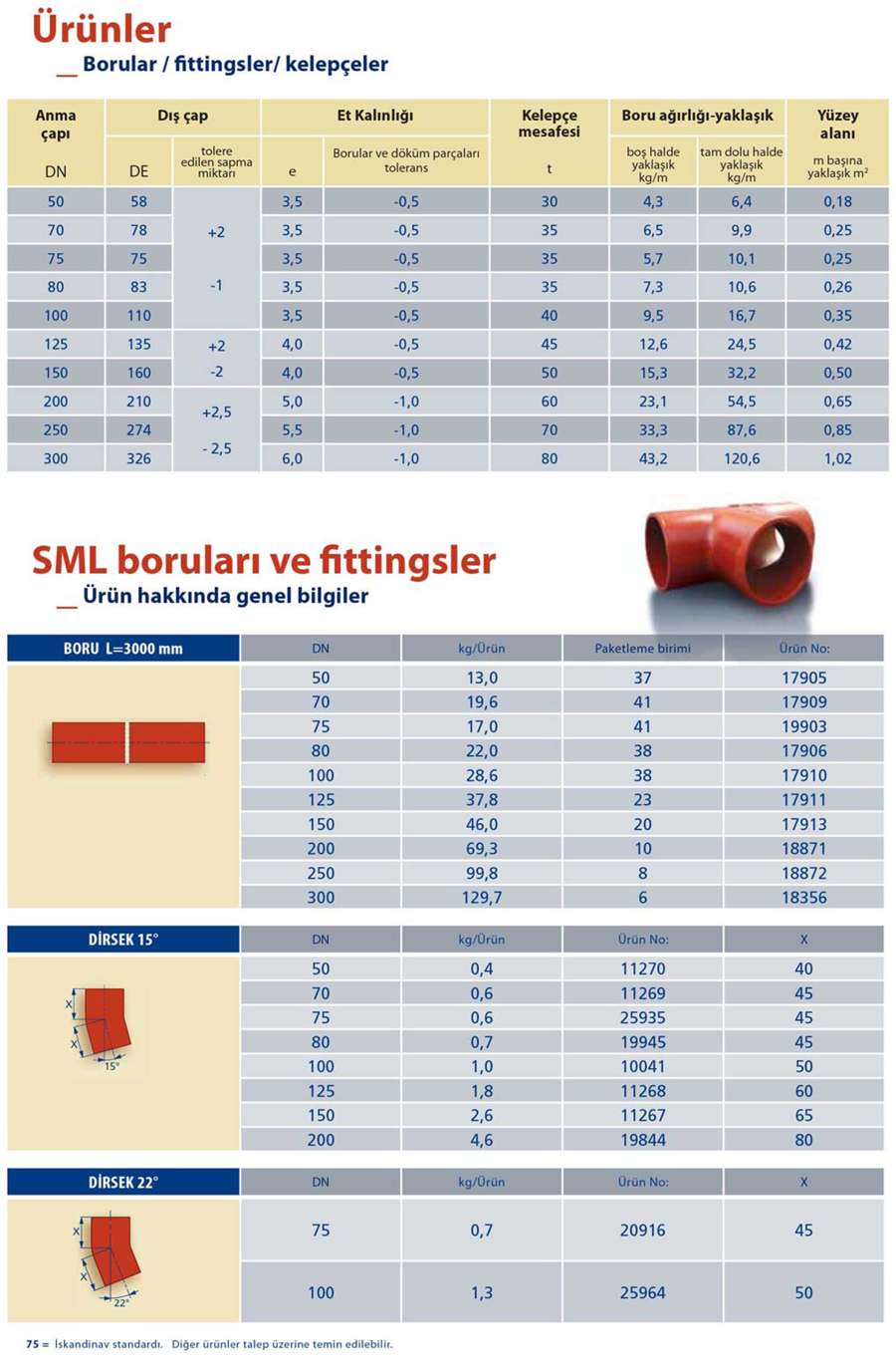 Pik Borular - Boru ve Fittingsler-1